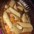 El cooksnap de Claudia Gabriela Ledezmma cuando hizo Guisito de fideos y verduras "Con lo que había".