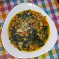 El cooksnap de Jesús cuando hizo Potaje de bacalao con garbanzos y espinacas.