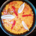 El cooksnap de Rafael Romero Martinez. cuando hizo Arroz con cazón.