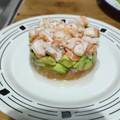 La cooksnap de M C cuando cocinó Tartar de aguacate y langostinos