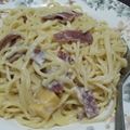 Cooksnap dari Vinny Rakhmasari untuk resep FETTUCINI Carbonara Cheese