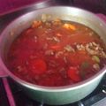 El cooksnap de gladys cuando hizo Guiso de arroz con carne.