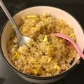 阿麟 的 蒜香奶油蛋炒飯 cooksnap