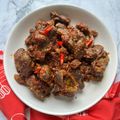 Cooksnap dari Rini Dwi Astuti untuk resep Terung Jengkol Ati Ampela Balado