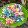 Cooksnap dari Ulfah Mey Lida untuk resep Sate singkong pelangi / sentiling