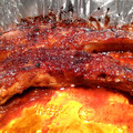 El cooksnap de Isabel Moreno cuando hizo Costillas de cerdo a la BBQ.