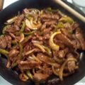INSANExBUTCHER's cooksnap of when they made Steak & Chicken Fajitas.