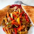 Bina Mithani's cooksnap of when they made વેજીટેબલ નૂડલ્સ (Vegetable Noodles Recipe In Gujarati).