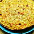 El cooksnap de Anna cuando hizo Quiche de puerro, bacon y zanahoria.
