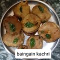 Rita mehta का कुकस्नैप जब उन्होंने बेसन बैंगन के पकौड़े(besan bengan ke pakode recipe in hindi) बनाया था।