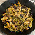 El cooksnap de Rocío Fz cuando hizo Pasta con espárragos, tomate seco y aceitunas negras 🍝.