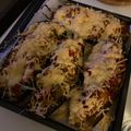 El cooksnap de Beatriz cuando hizo Berenjenas rellenas en freidora de aire.