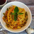 Geeta Panchbhai का कुकस्नैप जब उन्होंने वेज नूडल्स (veg noodles recipe in hindi) बनाया था।