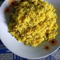 Cooksnap dari Ina Raharjo untuk resep Nasi goreng kunyit dengan ikan asin & petai