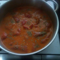 El cooksnap de Oskar Barbara Burgos cuando hizo Pimientos rellenos de carne.