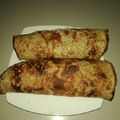 El cooksnap de Jamie Millar cuando hizo Panqueques Rellenos con Ceviche de Camarón / Método Grez.