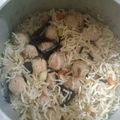 Sarika Sharma का कुकस्नैप जब उन्होंने वेज पुलाव (Veg Pulao recipe in hindi) बनाया था।