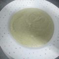El cooksnap de katy cuando hizo Crema de calabacín con patata y brócoli.