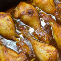 El cooksnap de Naza Fernández cuando hizo Pollo al horno con tomate, soja y miel.