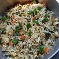 Nibedita Das's cooksnap of when they made বান্ট্ গারলিক কোরিয়েন্ডার রাইস (burnt garlic coriander rice recipe in bengali).