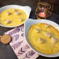 Cooksnap de Mi Jo sur la recette Flan au comté et ses Saint-Jacques poêlées pour la saint Valentin