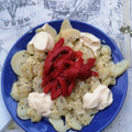 El cooksnap de jose hernandez cuando hizo Ensalada de patatas y pimientos del piquillo aliñadas con AOVE aromatizado.