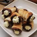 El cooksnap de Maria del Carmen Becerra Widemann cuando hizo Cachitos rellenos con manjar (Masa de hoja).
