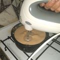 El cooksnap de yami cuando hizo Crema Catalana de Dulce de leche.