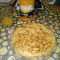 El cooksnap de RoMi Avalos cuando hizo Tortilla de papa, cebolla y zapallitos.