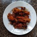 Cooksnap của Hường Hoàng khi họ làm theo món Cánh gà chua ngọt