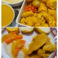 El cooksnap de Isaboo cuando hizo Pavo a la cúrcuma con cuscús.