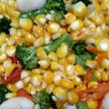 Cooksnap dari Rizki Putri untuk resep Menu Diet 1:Tumis Jagung dan Brokoli Enak dan Sehat Tanpa Minyak