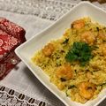 Reiko Yoshida's cooksnap of when they made Iranian Shrimp Rice.