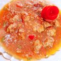 Cooksnap của tham. khi họ làm theo món Xíu mại sốt cà (thịt viên sốt chua ngọt)
