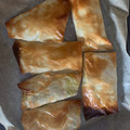 El cooksnap de Alba cuando hizo Samosas indias con salsa de mango 🥭.