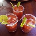 El cooksnap de Ofelia Dominguez cuando hizo Cerveza con Clamato.