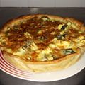 El cooksnap de Raquel cuando hizo Quiche de brócoli y calabacín.
