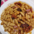 El cooksnap de Ana Barco cuando hizo Fabada Asturiana.