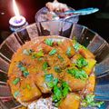 Barnali Saha's cooksnap of when they made নিরামিষ আলু র দম (niramish aloor dum recipe in Bengali).