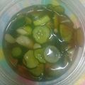 Peggy佩璇 的 梅汁涼拌小黃瓜 / 各種切法入味狀況分享 cooksnap