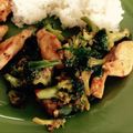 bluike's cooksnap of when they made Sweet and Spicy Stir Fry with Chicken and Broccoli.