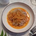 Cooksnap dari Adelia Firdaus untuk resep Lakse / Laksa Kuah Kari Ikan Khas Melayu Batam Kepri