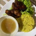 Cooksnap Ema Fatimah semasa beliau membuat Nasi Ayam Mantul.