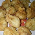 Cooksnap dari Nanis Putri Ku (QiBy.Cooking) untuk resep Pangsit goreng isi ayam udang