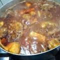El cooksnap de Fernando Campodonico cuando hizo Estofado de cordero de la abuela.
