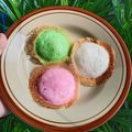 Cooksnap dari Ferlyana Herlyanti untuk resep Apem Selong Merah Putih
