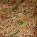 Abiha Naqvi Naqvi's cooksnap of when they made Chicken Tikka Spaghettis 🍝.