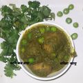 Auli Kar Raha (অলি কর রাহা)'s cooksnap of when they made পালং মটর মসলা  (palak matar masala recipe in bengali ).