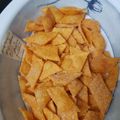 El cooksnap de Carolina cuando hizo Snack hechos en casas "Doritos"😋.
