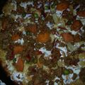 Aisha Umar Ibrahim's cooksnap of when they made Potato omelette pizza.